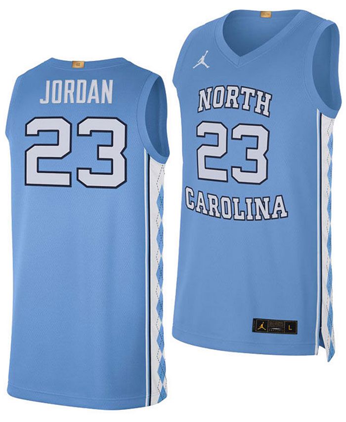 Men's Jordan Brand Michael Jordan Light Blue North Carolina Tar