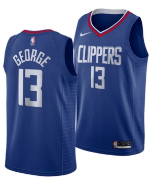 Nike La Clippers Paul George Icon Swingman Jersey 3XL / Blue