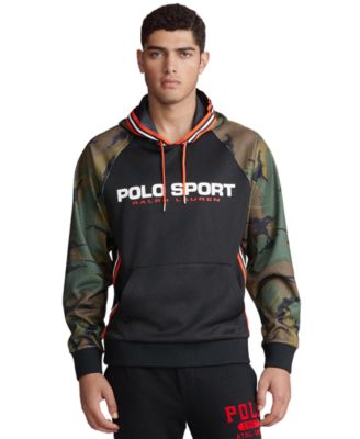 polo double knit hoodie