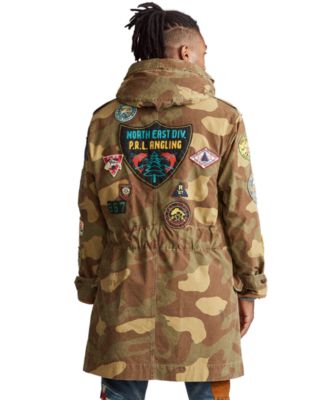 Polo Ralph Lauren Men's Camo Canvas Parka Macy's