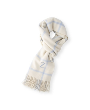 Cathy's Concepts Personalized Windowpane Blanket Scarf