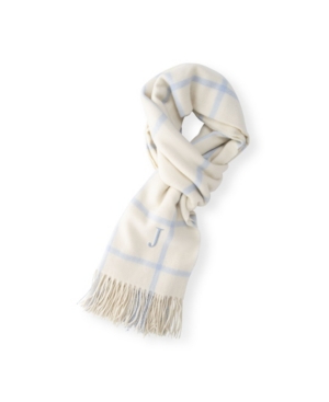 Cathy's Concepts Personalized Windowpane Blanket Scarf