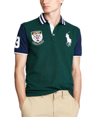 macy's polo shirts slim fit