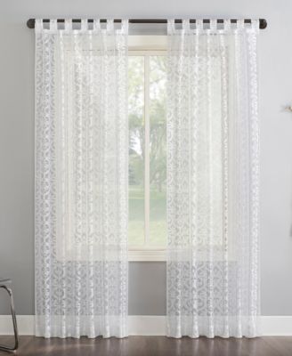 No. 918 - Hope 50" x 84" Macrame Lace Sheer Curtain Panel