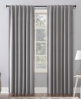 Amherst Velvet Noise Reducing Thermal Extreme 100 Blackout Back Tab Curtain Panel