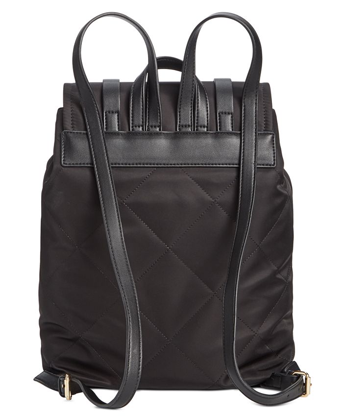 Tommy Hilfiger Amelia Nylon Flap Backpack & Reviews Handbags