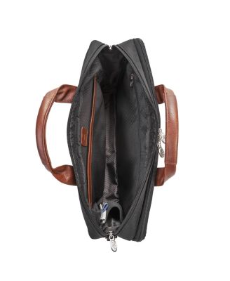 Southport 17" Nylon Dual-Compartment Laptop Tablet Briefcase