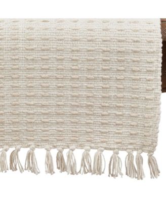 Dashed Woven Long Table Runner