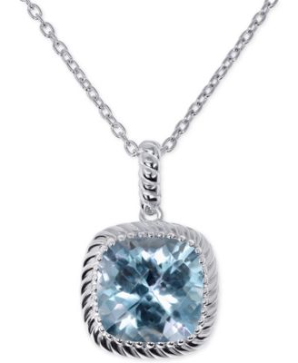 macys topaz necklace