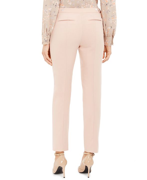 Calvin Klein Mid Rise StraightLeg Dress Pants & Reviews Pants