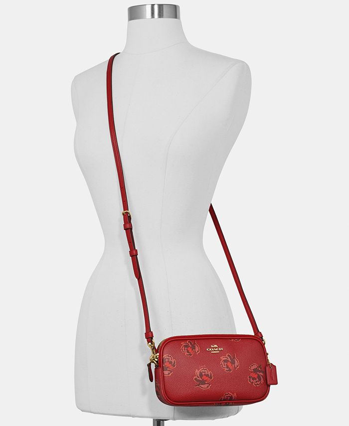 COACH Sadie Floral Crossbody Macy's
