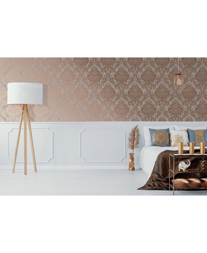 Graham & Brown Milan Damask Wallpaper Macy's