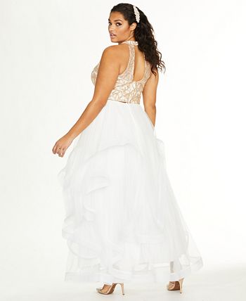 Macys prom cheap dresses 2 piece