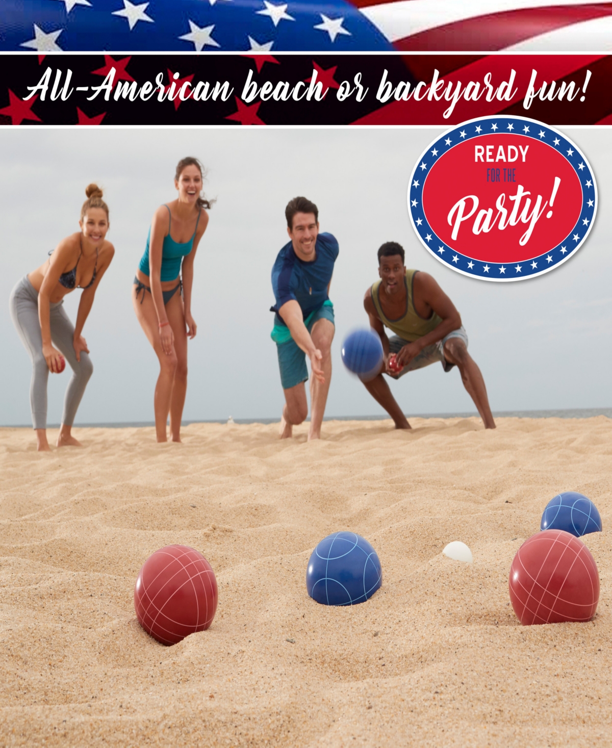 Franklin Sports Bocce Set In Multi