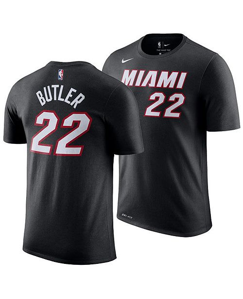 Nike Men S Jimmy Butler Miami Heat Icon Player T Shirt Reviews Sports Fan Shop By Lids Men Macy S