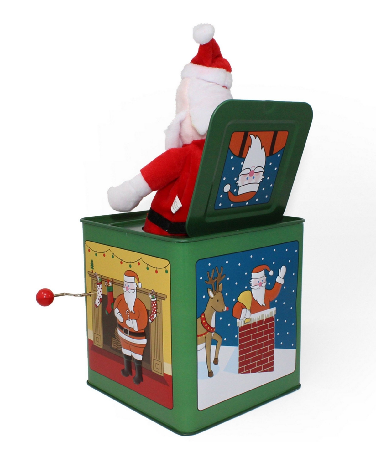 Jack Rabbit Creations Inc. Santa Clause Jack In The Box Toy In Multi