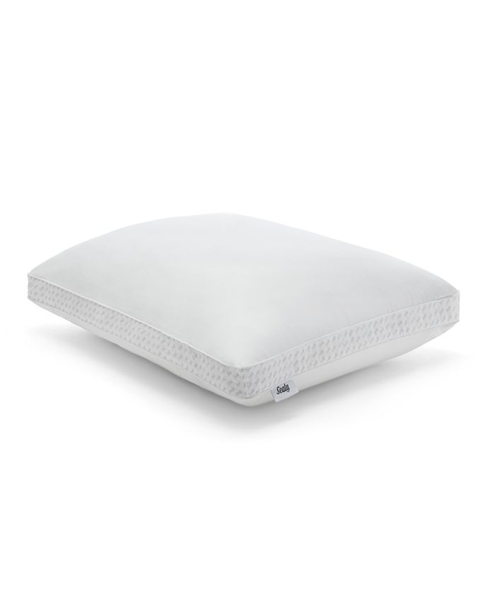 Sealy Reversible Memory Foam and Fiber Pillow Macy's