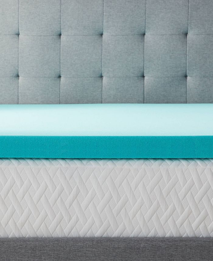 Lucid 3" Gel Foam Mattress Topper, Twin XL Macy's