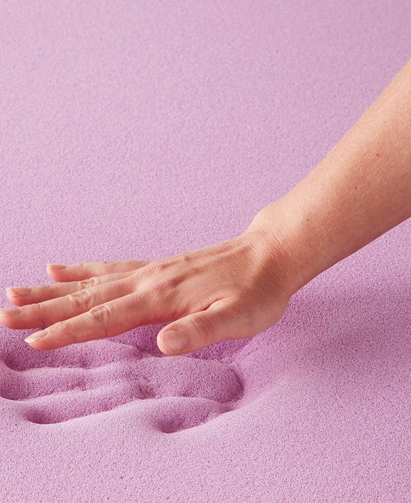Lucid 4" Lavender Memory Foam Mattress Topper, Twin & Reviews