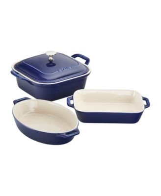 Ceramics 4-Piece Mixed Baking Dish Set 