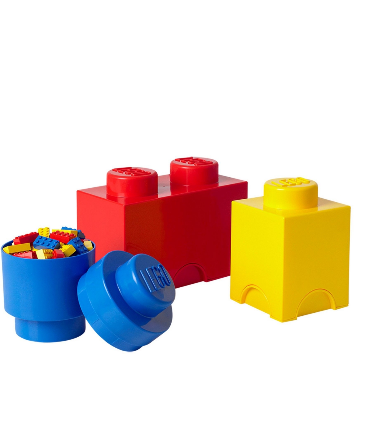 Lego Storage Classic Brick, Set Of 3 In Multi