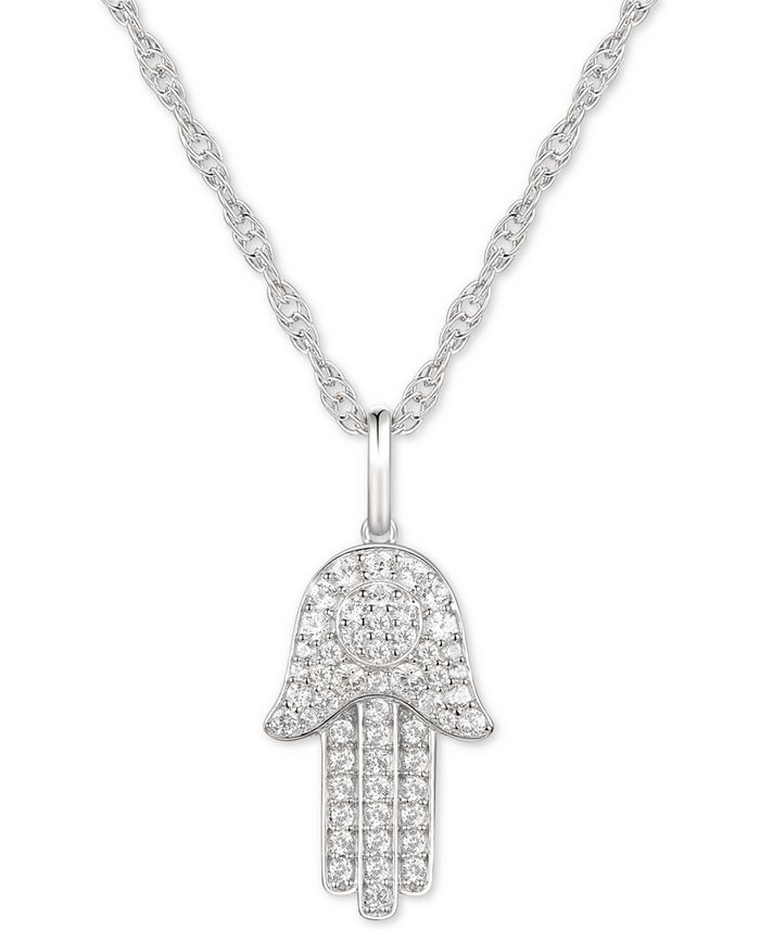 Hamsa shop necklace macys