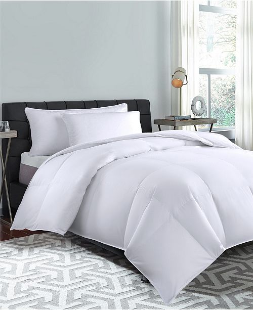 Royal Luxe White Goose Feather Down 240 Thread Count Twin