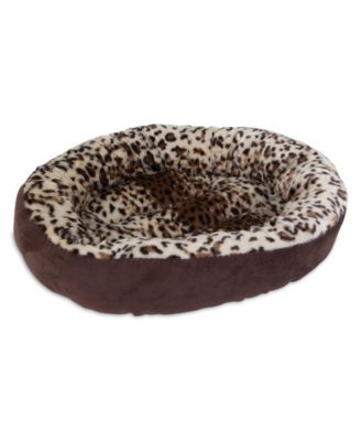 Aspen Pet - 18" Round Bed Animal Print Dog Bed