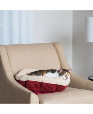 aspen self warming cat bed