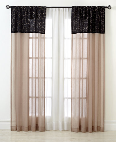 CLOSEOUT! CHF Sheer Westgate Window Treatment Collection
