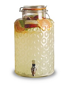 Circle Pattern Dispenser with Hermetic Lid, 2.5 Gal