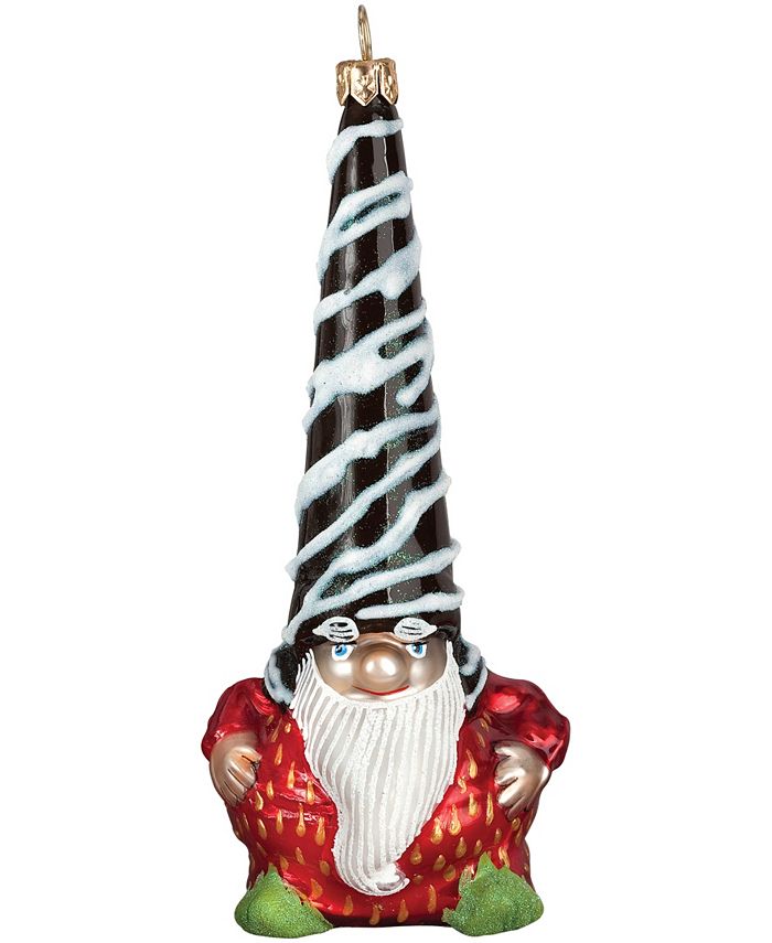 Joy to the World - Glitterazzi Chocolate Covered Strawberry Gnome Santa
