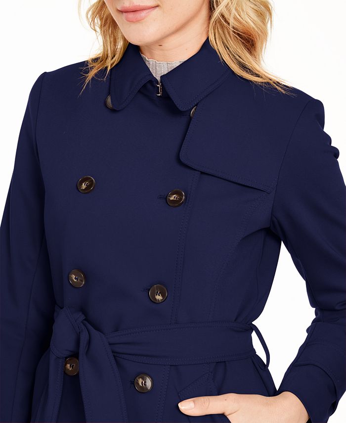 Marella DoubleBreasted Trench Coat Macy's