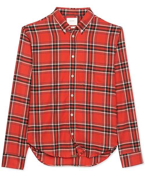 Billy Reid Men S Kirby Slim Fit Plaid Shirt Reviews Casual Button