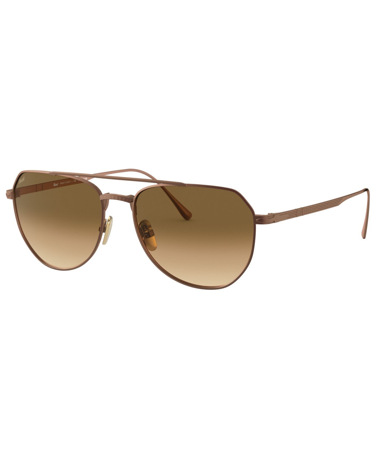 Shop Persol Unisex Sunglasses Po5003st In Bronze,clear Gradient Brown