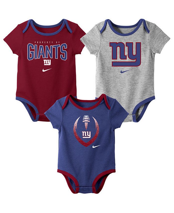 Nike Baby New York Giants Icon 3 Pack Bodysuit Set & Reviews - Sports ...