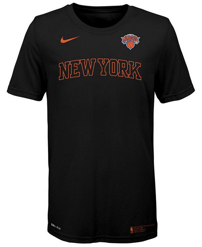 Nike Big Boys New York Knicks Facility T-Shirt - Macy's