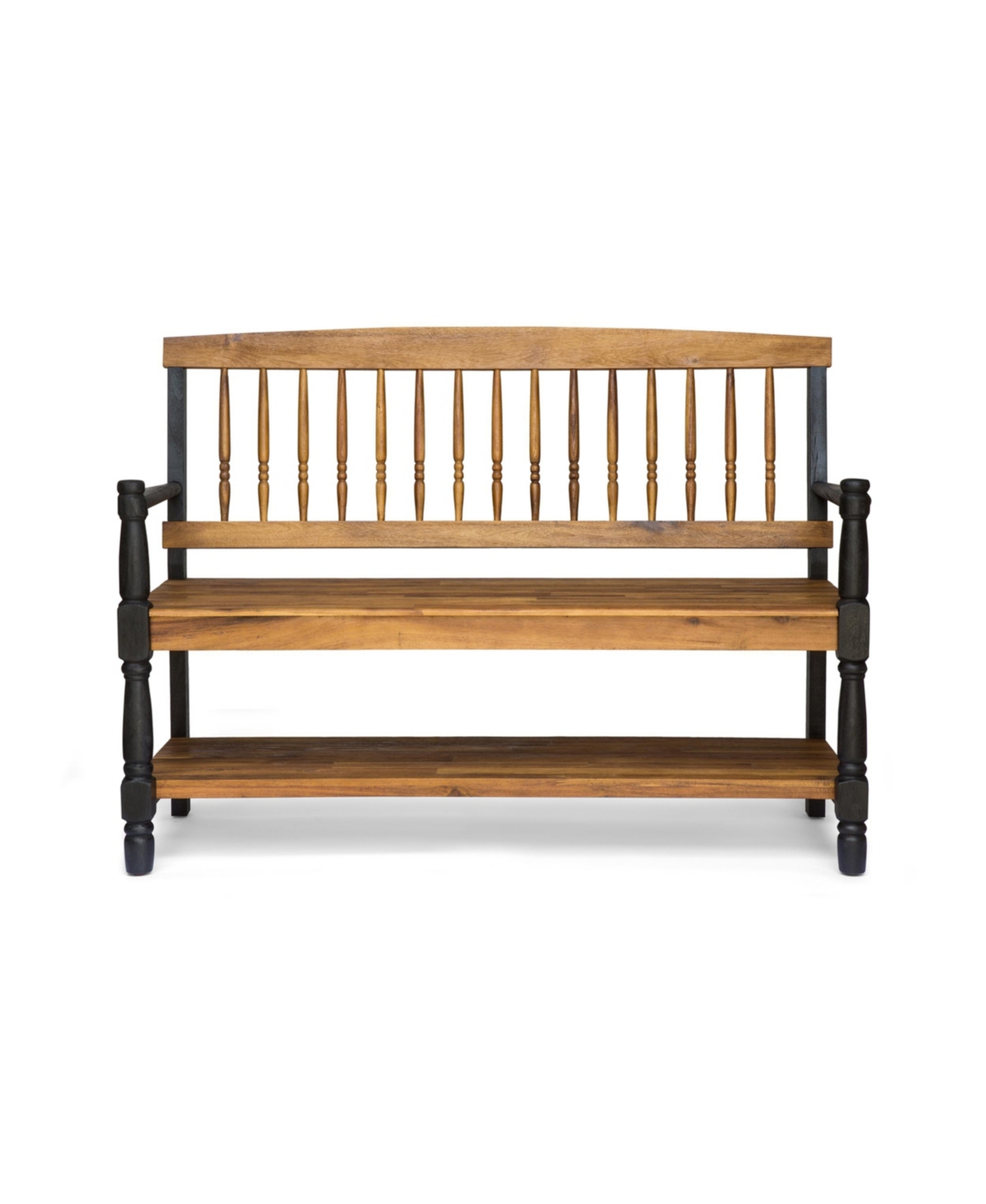 Noble House Lennon Bench In Brown  Black
