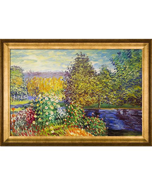 La Pastiche By Overstockart Corner Of The Garden At Montgeron By