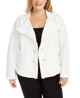 calvin klein knit jacket