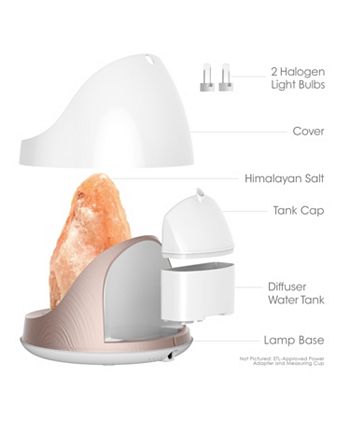 Pure Enrichment - PureGlow Crystal Salt Lamp & Diffuser