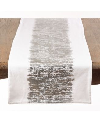 Banded Design Runner 72-Inch