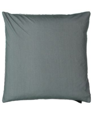 Ombre Velvet Viscose Beaded Edges Decorative Pillow, 20" x 20"