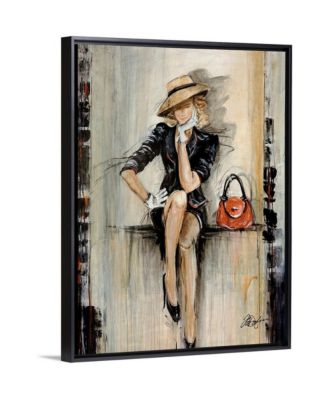 'Vogue' Framed Canvas Wall Art, 30" x 40"