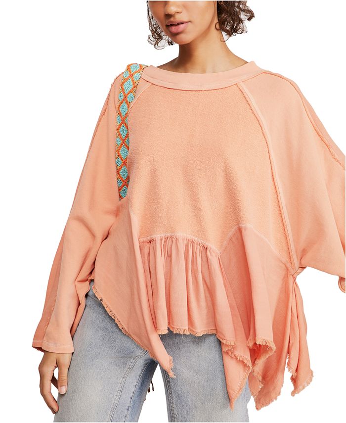 Free people gold duster pullover clearance