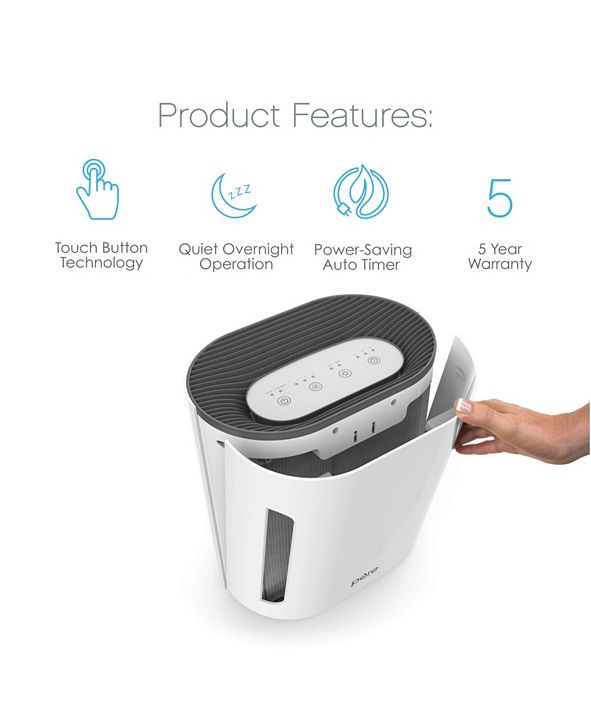 purezone breeze tabletop air purifier filter