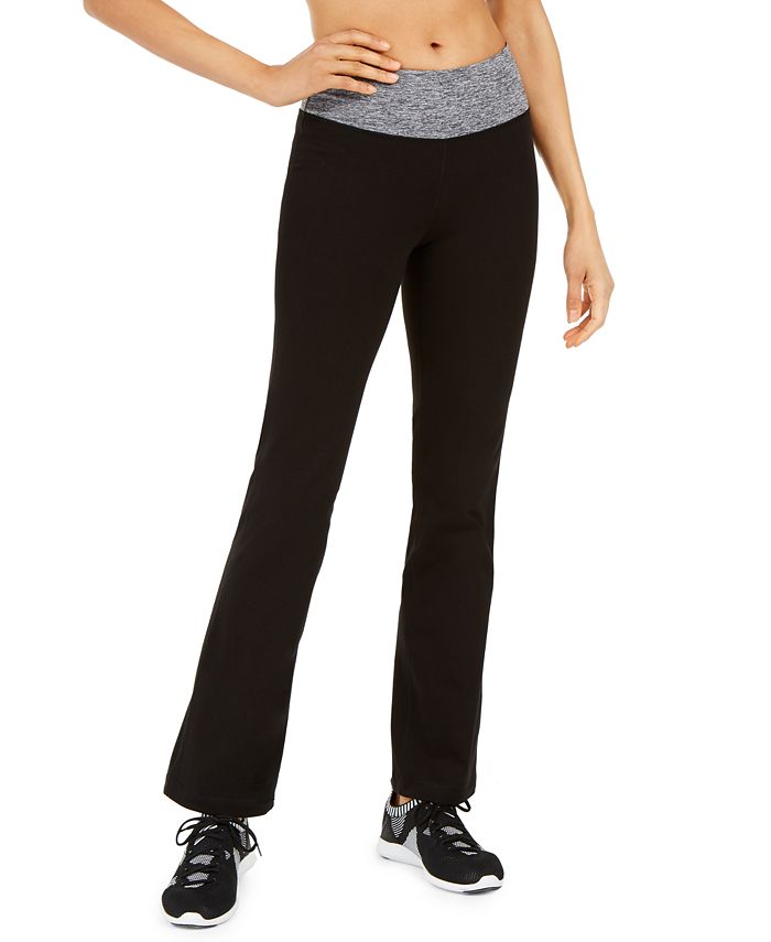 Ideology Performance Yoga Full Length Pants, Created for Macy's ...