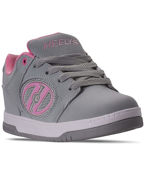 Heelys Girls Voyager Wheeled Skate Casual Sneakers From Finish