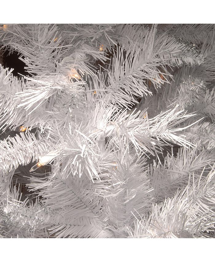 4.5 ft. Pre-Lit Winchester White Pine Tree with Clear Lights, Plug-In main image 0