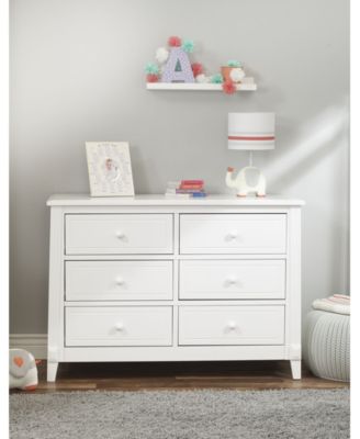 sorelle berkley 6 drawer double dresser in grey Furniture Baby dresser